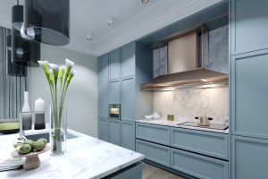 13 Ideas For Styling Light Blue Kitchen Cabinets