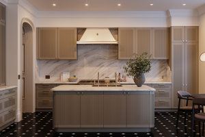 7 Inspiring Kitchen Designs With Beige Cabinets